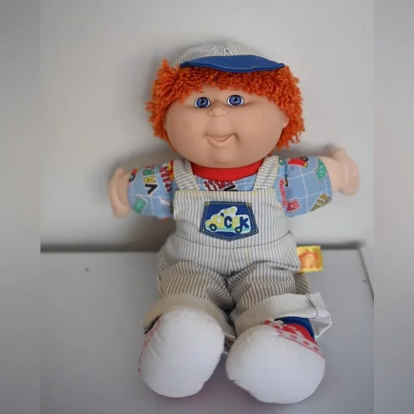 Vintage Cabbage Patch Kid 1990 First Edition Ruff’ N’ Tuff Red Head Hasbro CPK - Picture 2 of 16